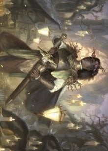 Image for Sungold Sentinel Art Card (20) [Art Series: Innistrad: Midnight Hunt]