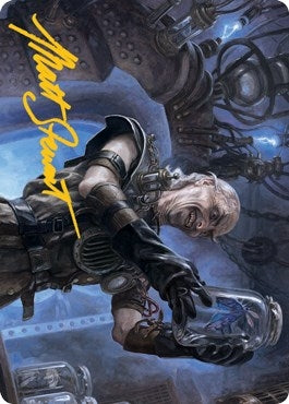 Image for Delver of Secrets Art Card (Gold-Stamped Signature) (21) [Art Series: Innistrad: Midnight Hunt]