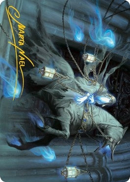 Image for Patrician Geist Art Card (Gold-Stamped Signature) (28) [Art Series: Innistrad: Midnight Hunt]