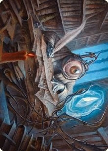 Image for Unblinking Observer Art Card (31) [Art Series: Innistrad: Midnight Hunt]