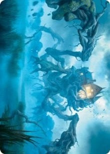 Image for Creeping Inn Art Card (34) [Art Series: Innistrad: Midnight Hunt]
