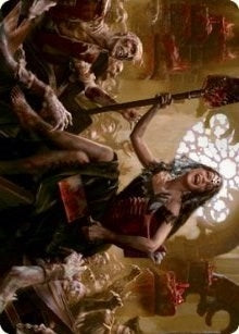 Image for Gisa, Glorious Resurrector Art Card (35) [Art Series: Innistrad: Midnight Hunt]