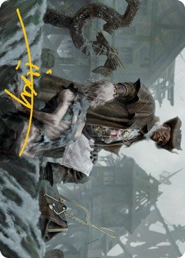Image for Jadar, Ghoulcaller of Nephalia Art Card (Gold-Stamped Signature) (36) [Art Series: Innistrad: Midnight Hunt]