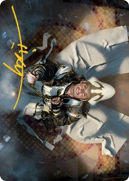 Image for Jerren, Corrupted Bishop Art Card (Gold-Stamped Signature) (37) [Art Series: Innistrad: Midnight Hunt]