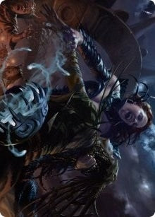 Image for Olivia's Midnight Ambush Art Card (39) [Art Series: Innistrad: Midnight Hunt]