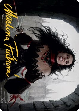 Image for Voldaren Stinger Art Card (Gold-Stamped Signature) (46) [Art Series: Innistrad: Midnight Hunt]