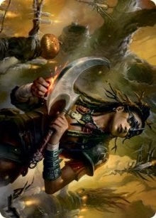 Image for Harvesttide Sentry Art Card (47) [Art Series: Innistrad: Midnight Hunt]