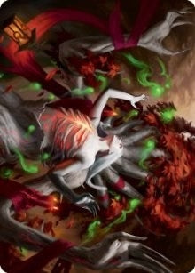 Image for Dryad's Revival Art Card (50) [Art Series: Innistrad: Midnight Hunt]