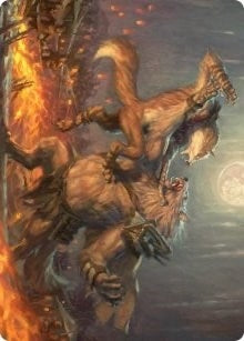 Image for Duel for Dominance Art Card (51) [Art Series: Innistrad: Midnight Hunt]