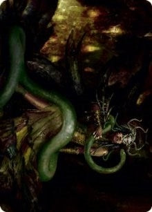 Image for Saryth, the Viper's Fang Art Card (53) [Art Series: Innistrad: Midnight Hunt]