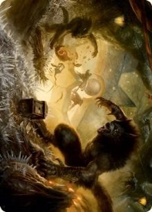 Image for Storm the Festival Art Card (54) [Art Series: Innistrad: Midnight Hunt]