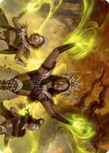 Image for Dawnhart Wardens Art Card (57) [Art Series: Innistrad: Midnight Hunt]