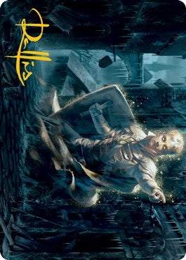 Image for Dennick, Pious Apparition Art Card (Gold-Stamped Signature) (59) [Art Series: Innistrad: Midnight Hunt]