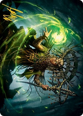 Image for Katilda, Dawnhart Prime Art Card (Gold-Stamped Signature) (62) [Art Series: Innistrad: Midnight Hunt]