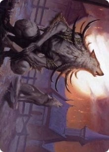 Image for Lord of the Ulvenwald Art Card (64) [Art Series: Innistrad: Midnight Hunt]