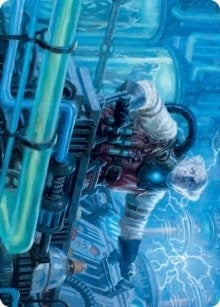 Image for Ludevic, Necrogenius Art Card (65) [Art Series: Innistrad: Midnight Hunt]