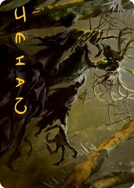 Image for Old Stickfingers Art Card (Gold-Stamped Signature) (66) [Art Series: Innistrad: Midnight Hunt]