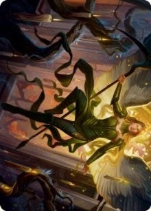 Image for Sigarda, Champion of Light Art Card (68) [Art Series: Innistrad: Midnight Hunt]