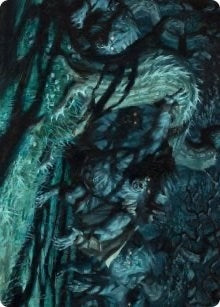 Image for Unnatural Moonrise Art Card (70) [Art Series: Innistrad: Midnight Hunt]