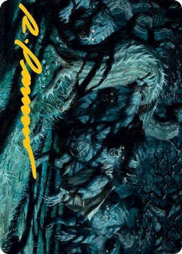 Image for Unnatural Moonrise Art Card (Gold-Stamped Signature) (70) [Art Series: Innistrad: Midnight Hunt]
