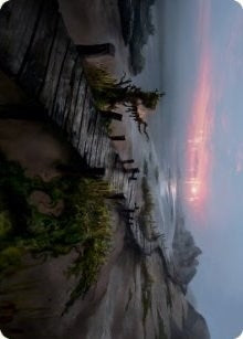Image for Deserted Beach Art Card (71) [Art Series: Innistrad: Midnight Hunt]