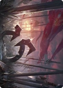 Image for Field of Ruin Art Card (72) [Art Series: Innistrad: Midnight Hunt]