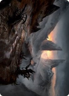 Image for Haunted Ridge Art Card (73) [Art Series: Innistrad: Midnight Hunt]