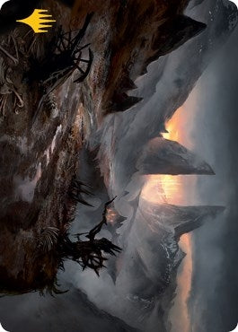 Image for Haunted Ridge Art Card (Gold-Stamped Signature) (73) [Art Series: Innistrad: Midnight Hunt]