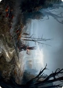 Image for Overgrown Farmland Art Card (74) [Art Series: Innistrad: Midnight Hunt]