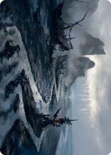 Image for Shipwreck Marsh Art Card (75) [Art Series: Innistrad: Midnight Hunt]