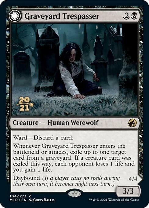 Image for Graveyard Trespasser (104) [Prerelease Cards]
