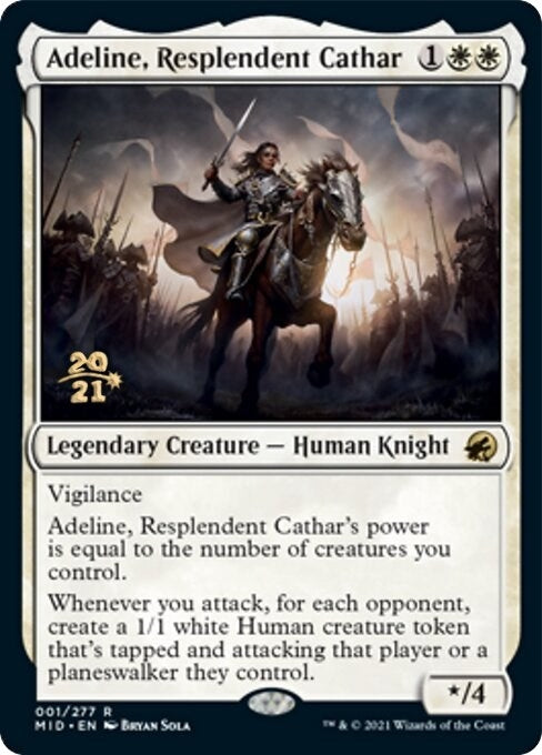 Image for Adeline, Resplendent Cathar (1) [Prerelease Cards]