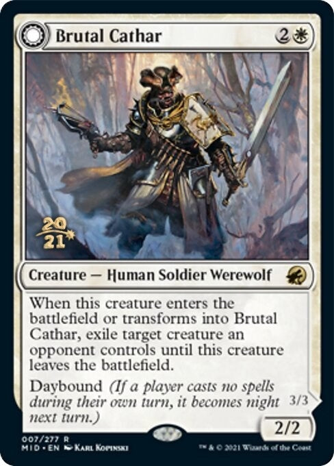 Image for Brutal Cathar (7) [Prerelease Cards]