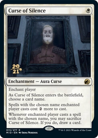 Image for Curse of Silence (15) [Prerelease Cards]