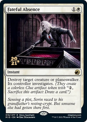 Image for Fateful Absence (18) [Prerelease Cards]