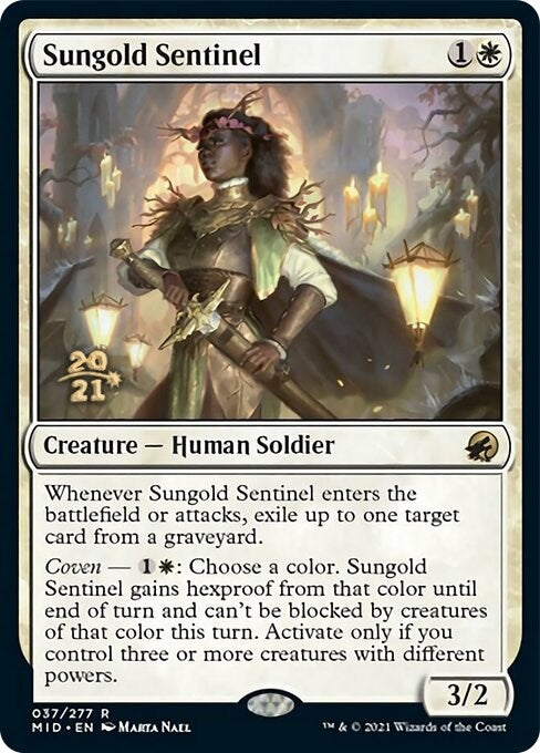 Image for Sungold Sentinel (37) [Prerelease Cards]