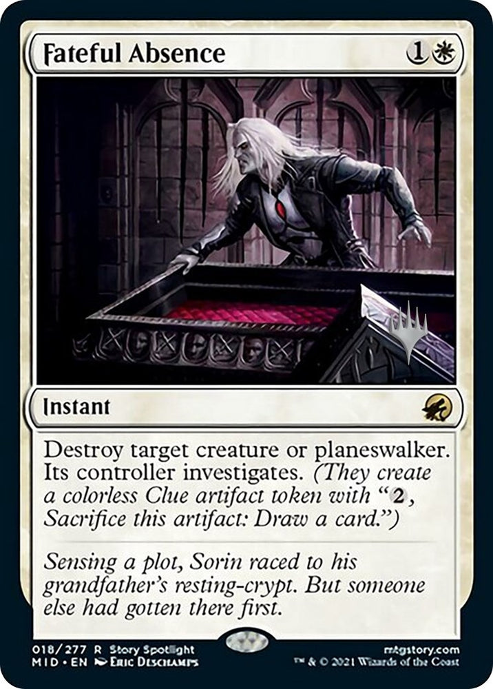 Image for Fateful Absence (18) [Promo Pack: Innistrad: Midnight Hunt]