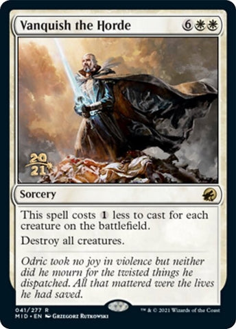 Image for Vanquish the Horde (41) [Prerelease Cards]