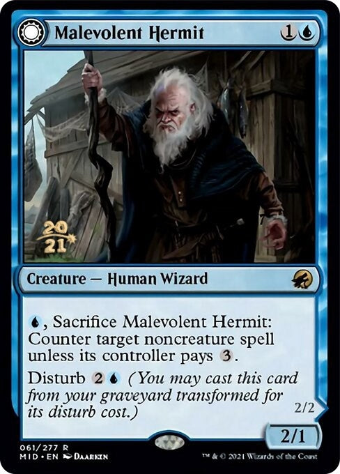 Image for Malevolent Hermit (61) [Prerelease Cards]