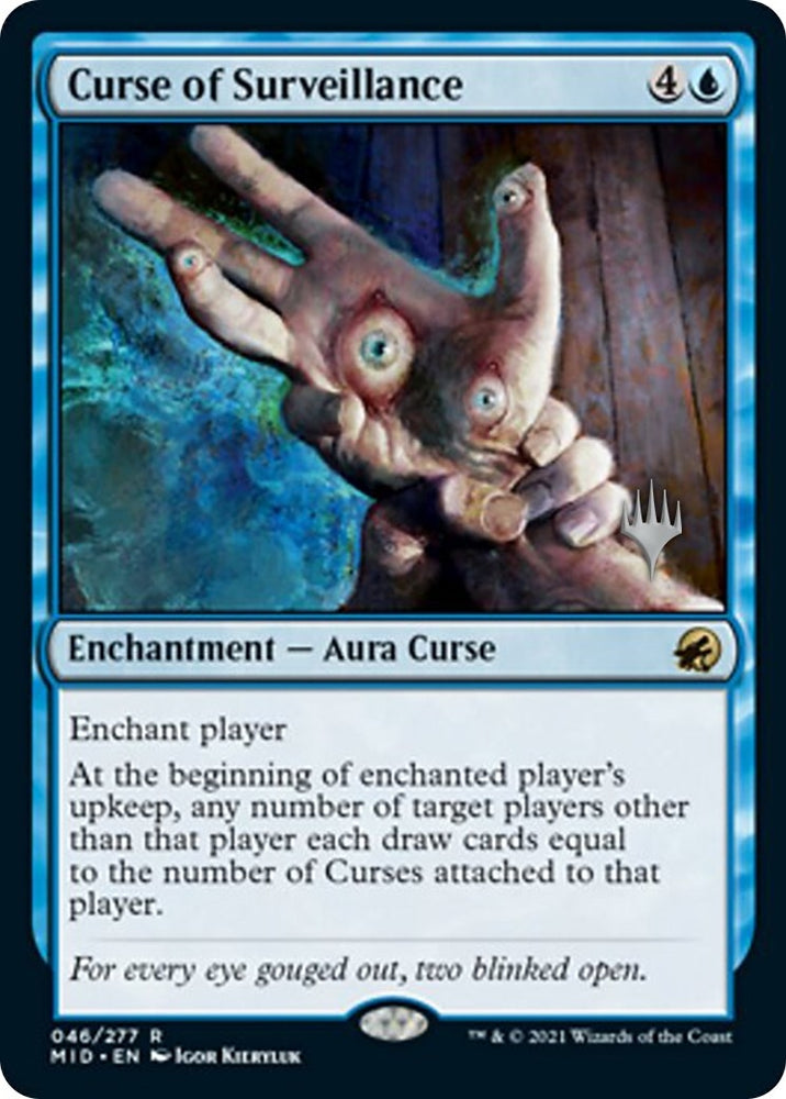 Image for Curse of Surveillance (46) [Promo Pack: Innistrad: Midnight Hunt]
