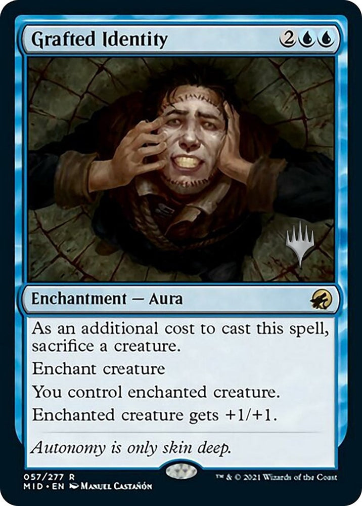 Image for Grafted Identity (57) [Promo Pack: Innistrad: Midnight Hunt]