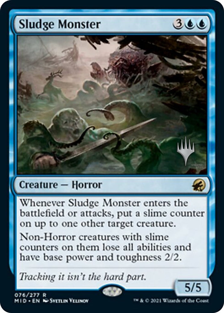 Image for Sludge Monster (76) [Promo Pack: Innistrad: Midnight Hunt]