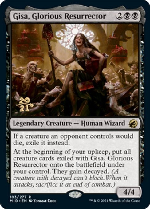 Image for Gisa, Glorious Resurrector (103) [Prerelease Cards]