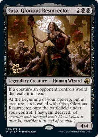 Image for Gisa, Glorious Resurrector (103) [Prerelease Cards]