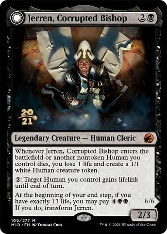 Image for Jerren, Corrupted Bishop (109) [Prerelease Cards]