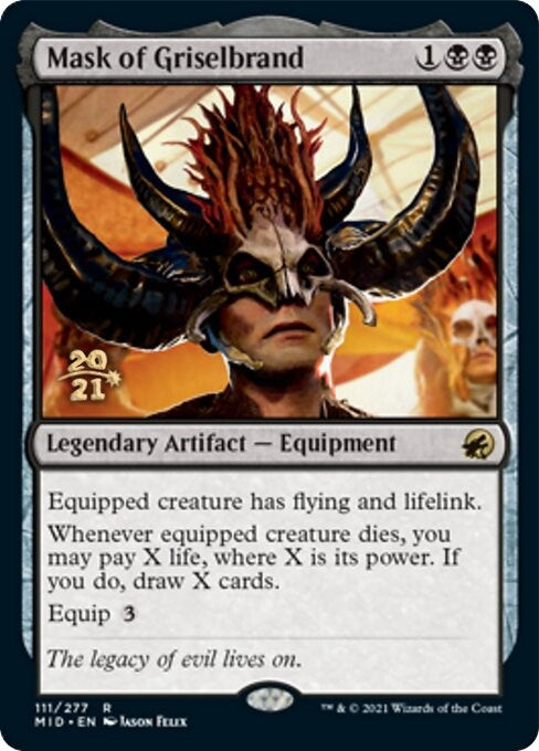 Image for Mask of Griselbrand (111) [Prerelease Cards]