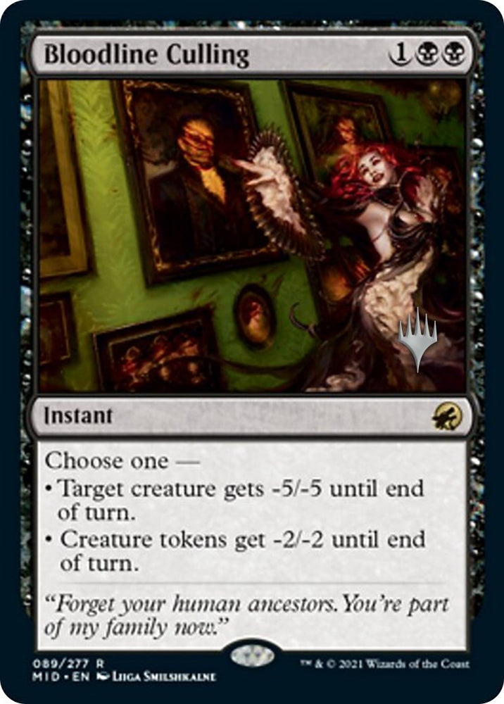 Image for Bloodline Culling (89) [Promo Pack: Innistrad: Midnight Hunt]