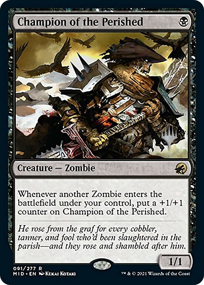 Image for Champion of the Perished (91) [Promo Pack: Innistrad: Midnight Hunt]