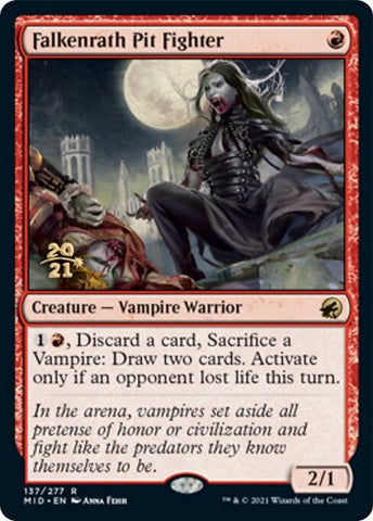 Image for Falkenrath Pit Fighter (137) [Prerelease Cards]