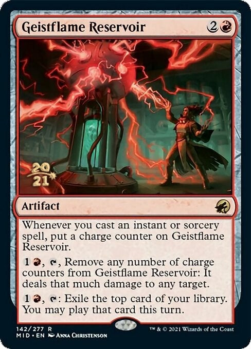 Image for Geistflame Reservoir (142) [Prerelease Cards]